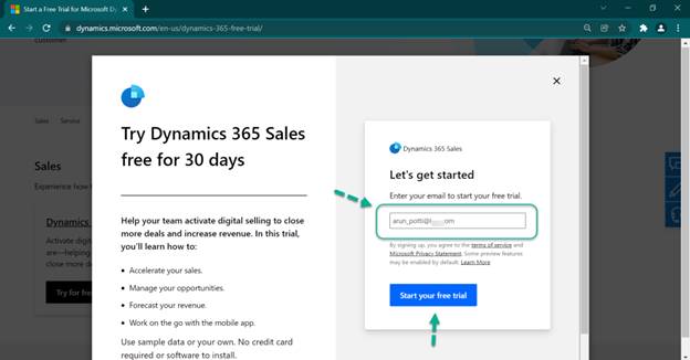 How To Create Microsoft Dynamics 365 CE Online 30 Days Trial Version